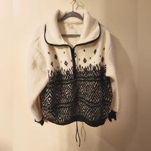 CALIA Sherpa 1/2 zip pullover size large